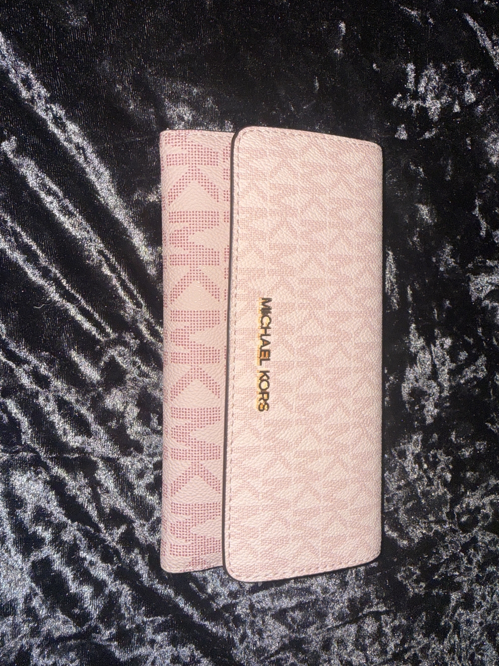 Michael Kors Pink Signature Continental Wallet